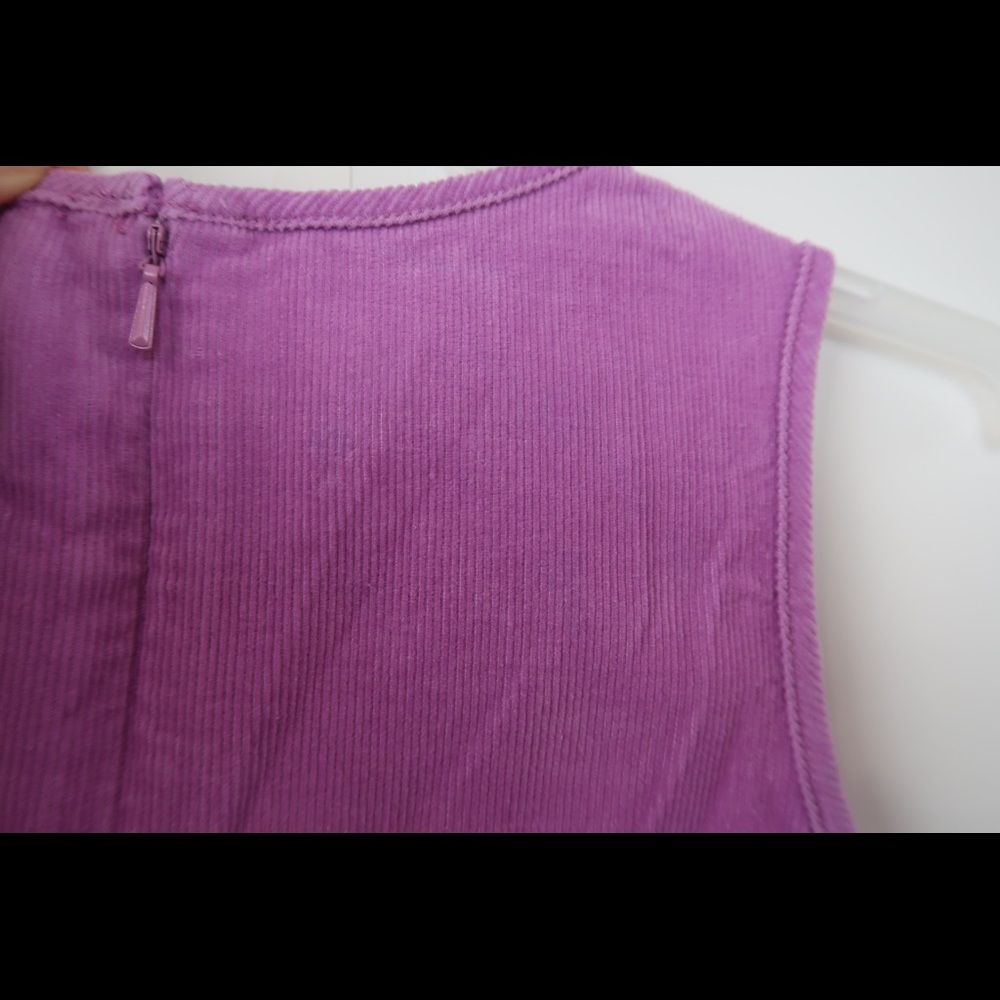 Guess Girls Corduroy Sleeveless Dress Size 7 - Picture 11 of 12